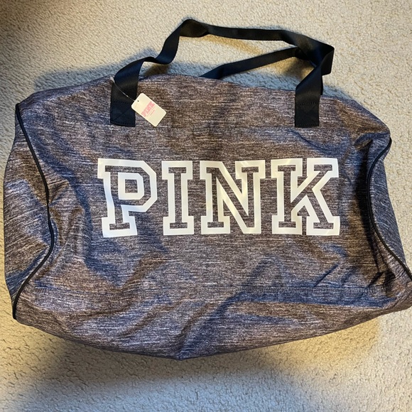 Victoria’s Secret Pink Duffle Bag & Water Bottle - Picture 2 of 2